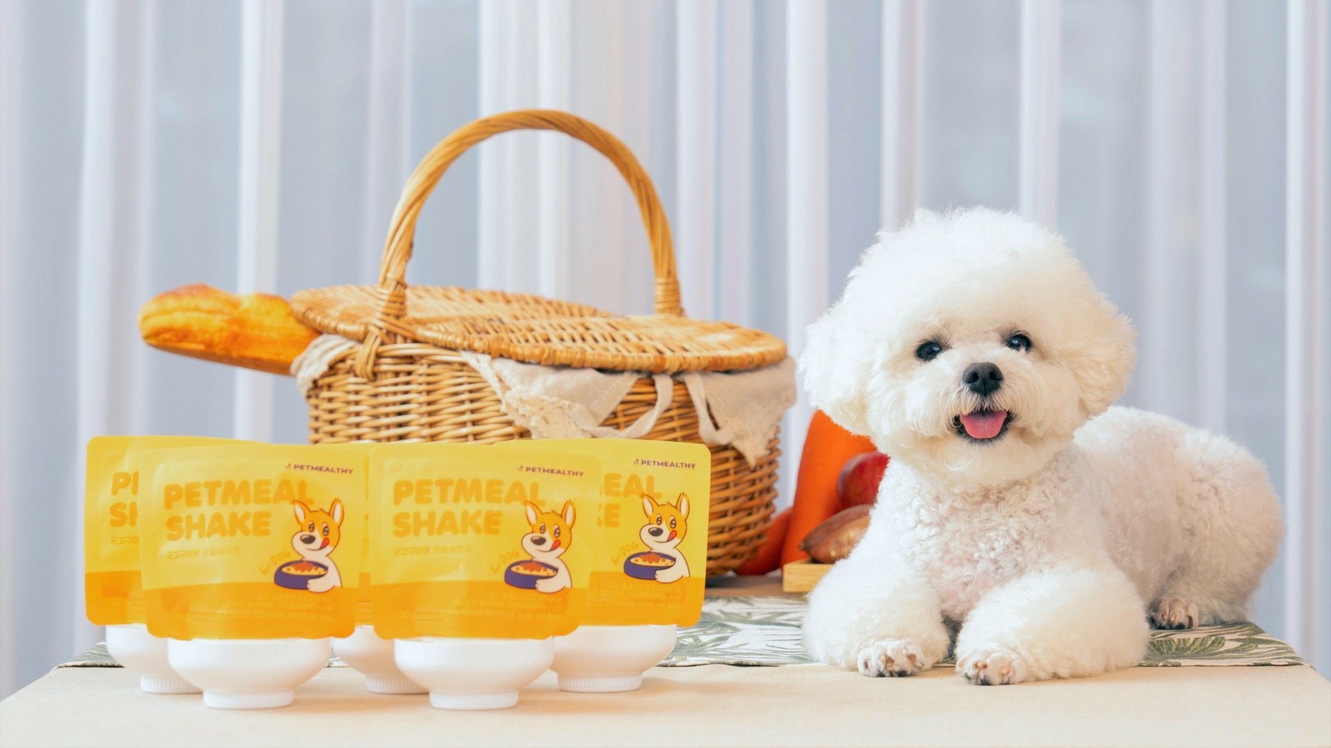 One meal a day with PetMeal Shake for weight control | High-Protein Shake for Dogs