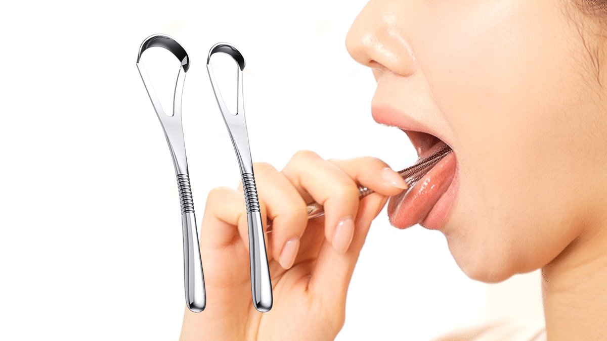 구토반사 ZEROㅣ헛구역질 없는 의료등급 스텐316 이반쿨 혀클리너