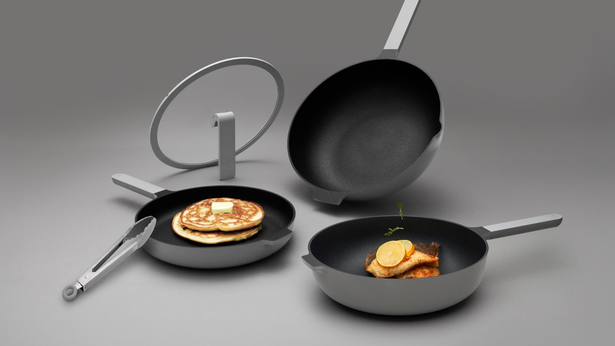 오늘마감ㅣ눌러붙음X 연마제X 극강의 티타늄세라믹 이중코팅 후라이팬