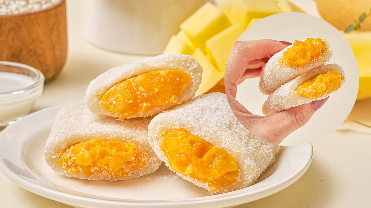 Mango + Coconut Milk + Mochi = Irresistible Flavor l Sticky Rice & Mango Reimagined!