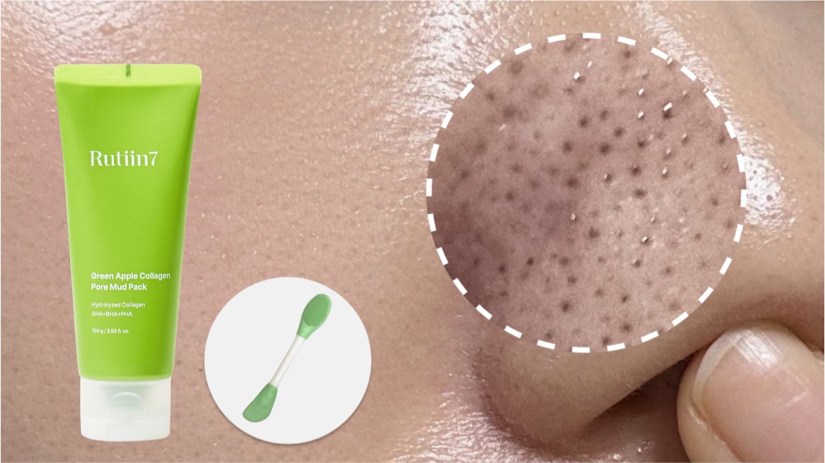 <Today Only> Makeup can’t hide dark pores | Pore-vanishing ‘Green Apple Blur Pack’
