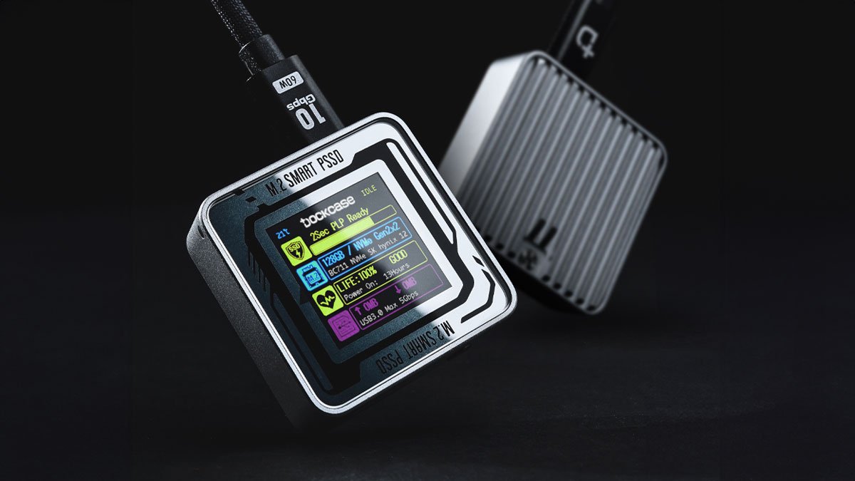 The Ultimate Storage Solution for Smart Devices! Dockcase Pocket Smart SSD Enclosure