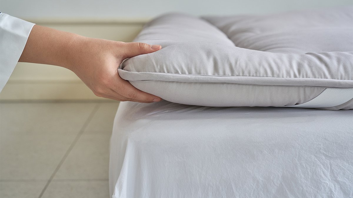 [앵콜]감히 수천만원대 매트리스에 도전합니다,숙면공식3중레이어 우유토퍼 