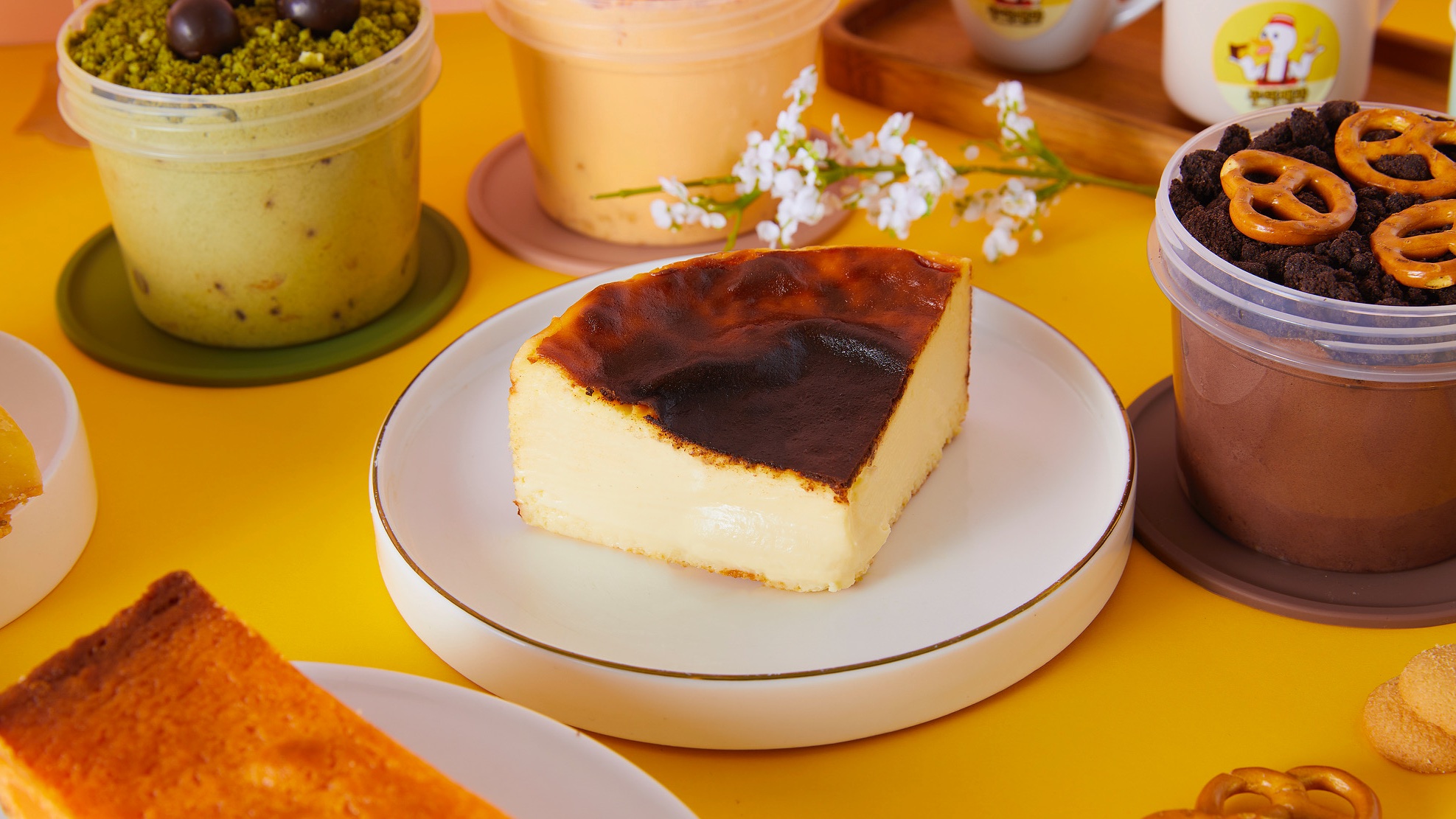 Rating 4.9 | Gluten-Free Basque Cheesecake Crafted by a Michelin-Starred Pastry Chef