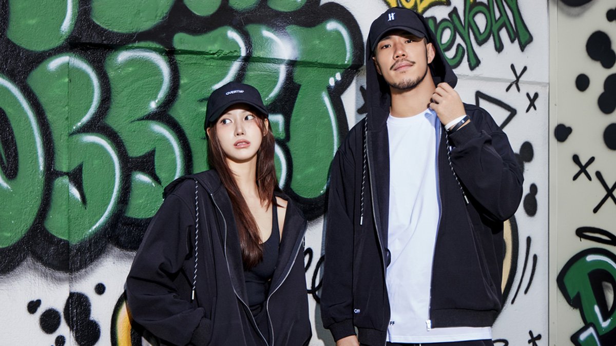 [Encore] Oversized Functional Logo Cap | Broad Shade Deep Coverage