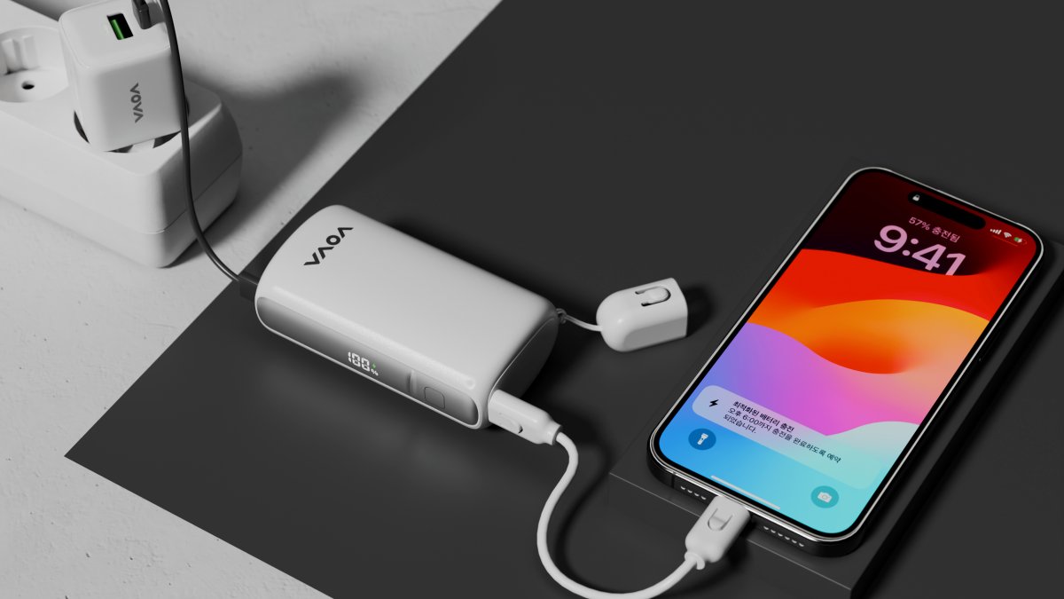 [17억] 2만원대 쿼드스트림 기술│C타입 8핀 양방향 호환 보조배터리