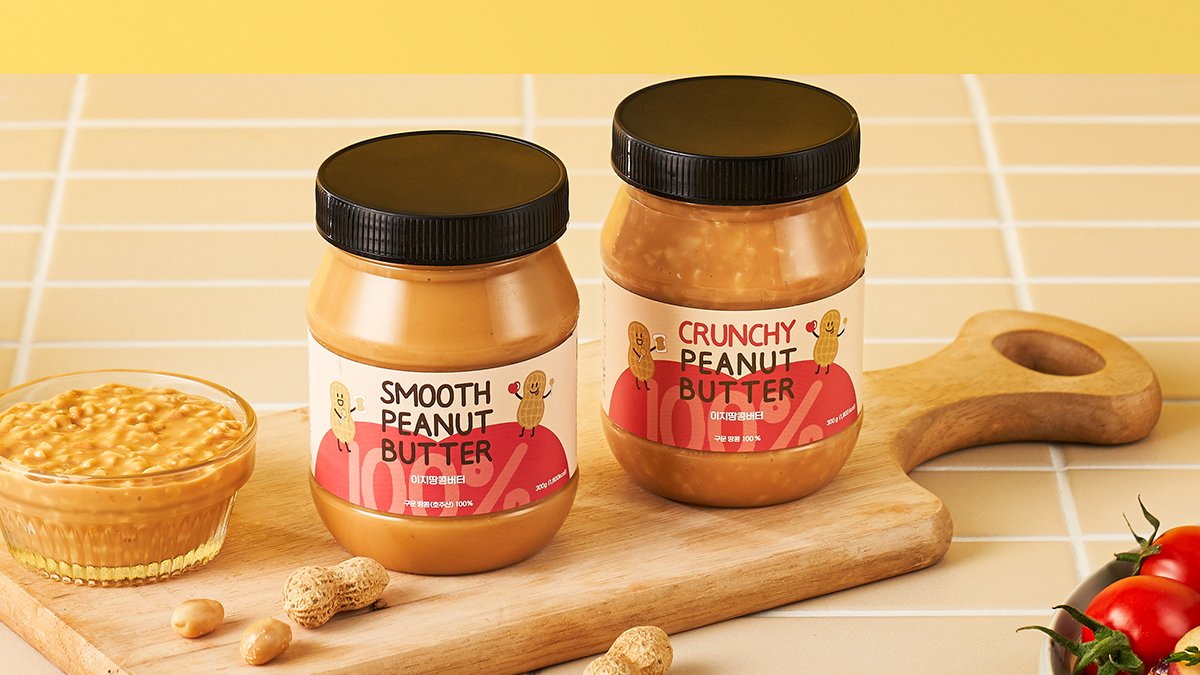 健康高油酸花生100%制成，柔滑又酥脆的花生酱