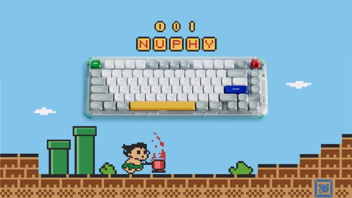 NUPHY New Release | Sleek Yet Powerful KICK75 Mechanical Keyboard