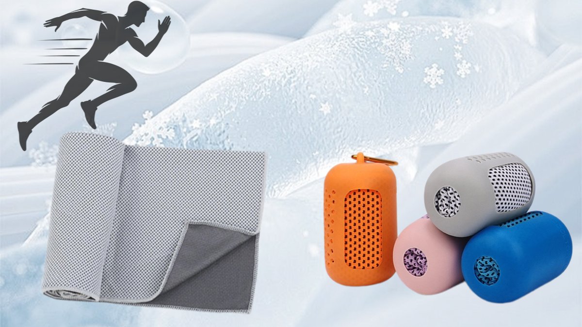 掌心大小超细纤维运动毛巾！触感即刻清凉🔥 快速吸汗