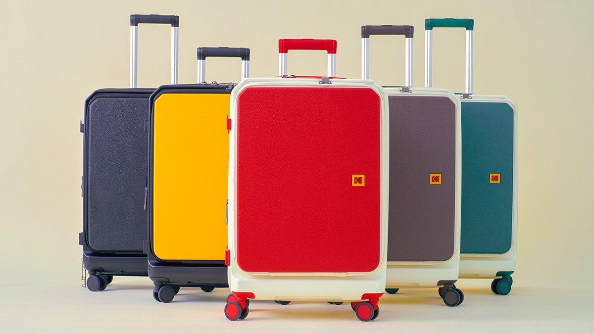 [Wadiz Exclusive] Kodak Camera Meets 24" Retro Carry-On Under $200