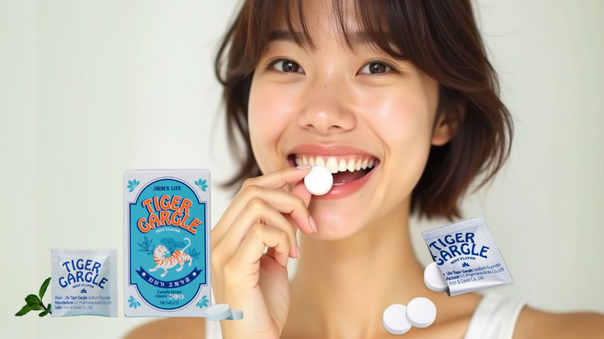 "Tiger Gargle: Powerful Healing from Tiger Grass in One Tablet"