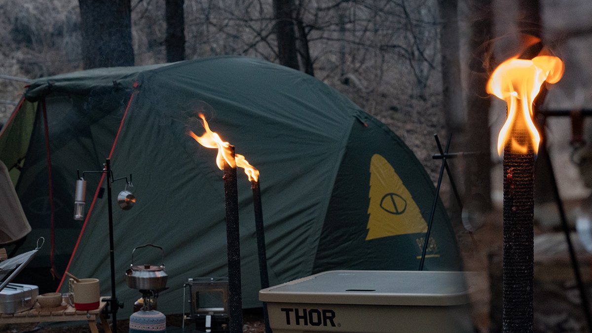 告别繁琐篝火！用蜡烛火炬点燃温馨时刻，轻松又便捷！