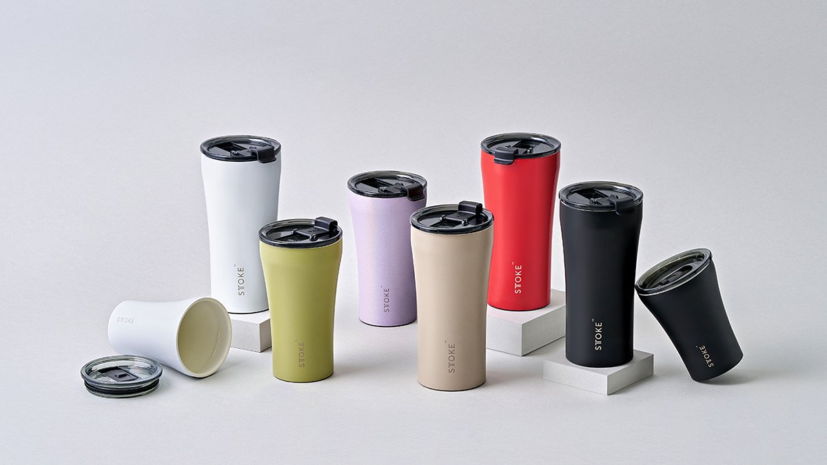 [First Reveal] Stoke Luxury Ceramic Tumbler Launching 20oz Large Straw Tumbler