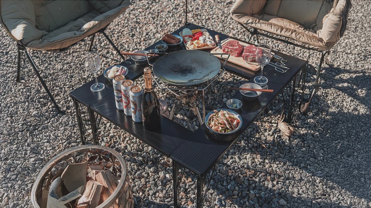 [Made in Korea/Exclusive] The Return of Alping Aluminum Multi Fire Pit Camping Table