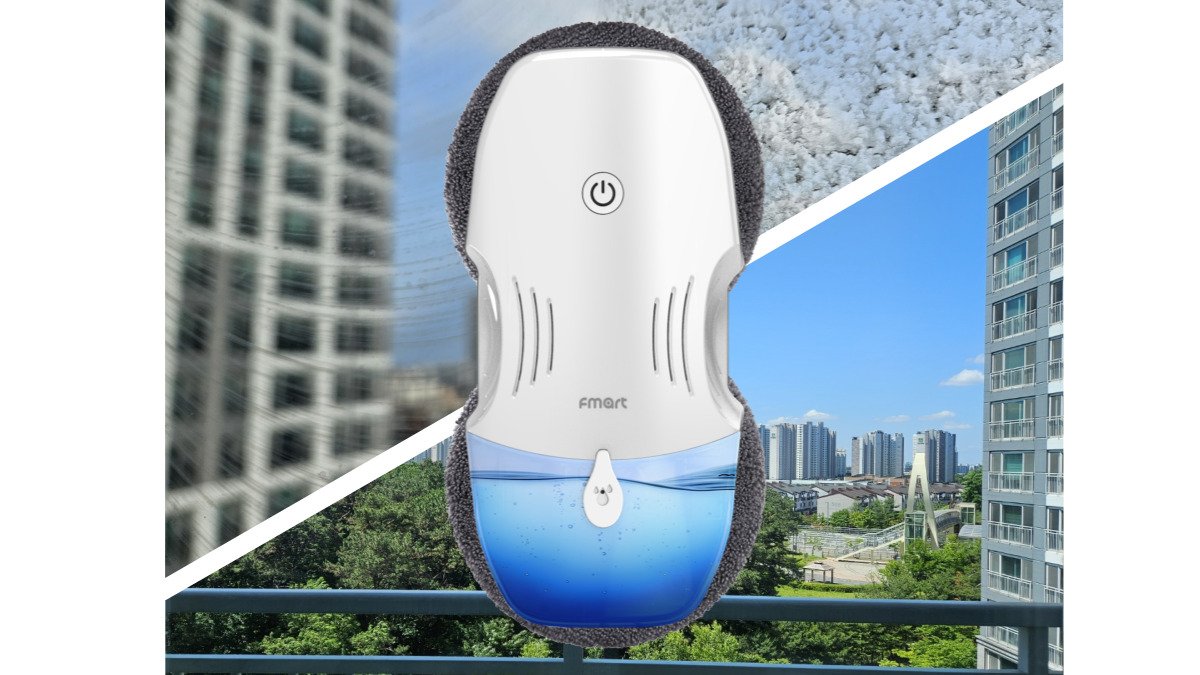 10万元级 | 还在用手擦窗户？自动喷雾窗户清洁机器人