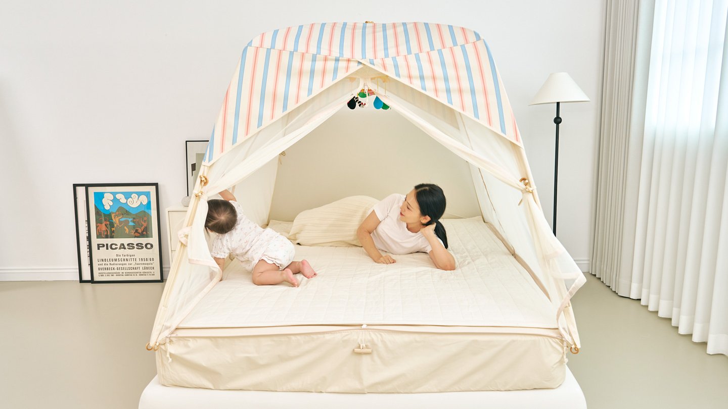 [100M Funded] Enhanced Bed Guard Preventing Child Falls | Upgraded Safety Essential!