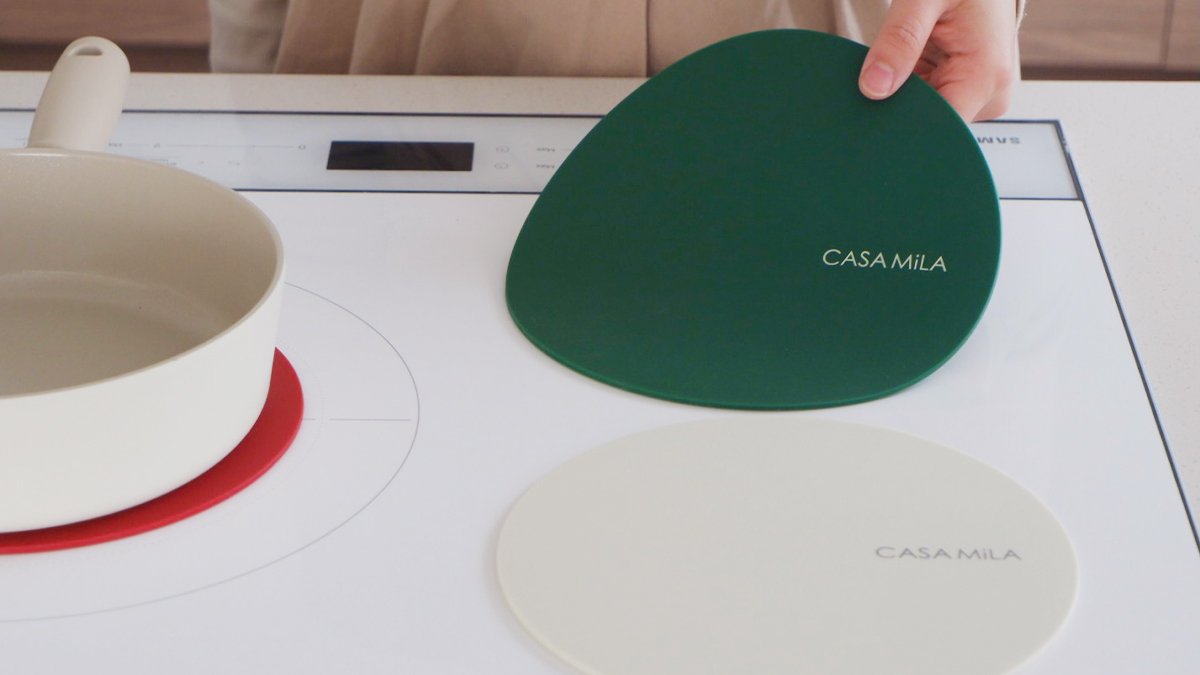 [1000円台] 傷つけない！7分に1枚売れるインダクションシリコンマット1+1