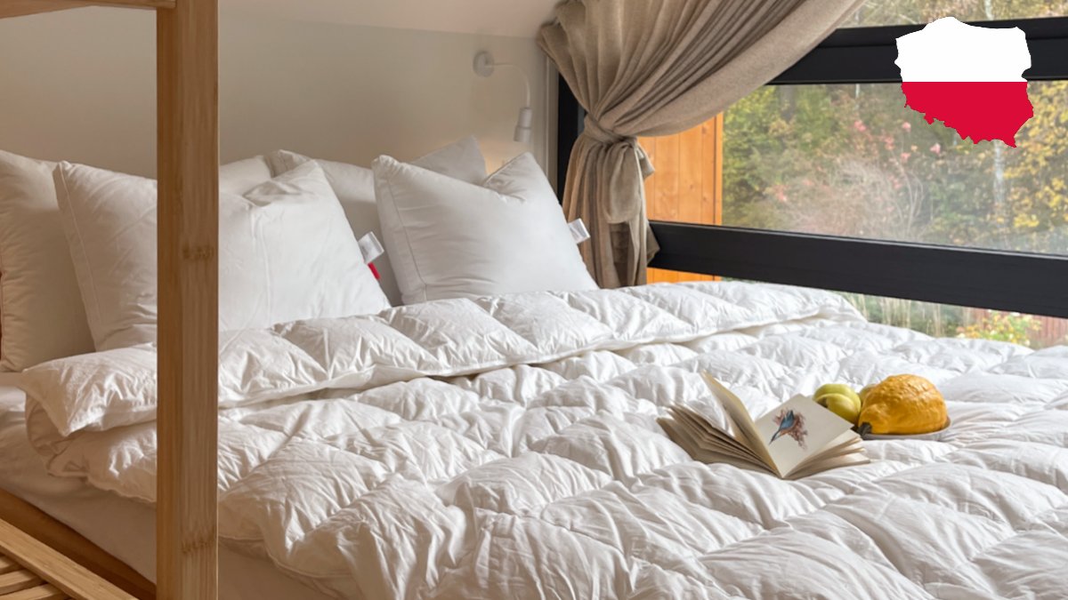 [独家优惠] 波兰科鲁达白鹅绒纯绒羽绒被