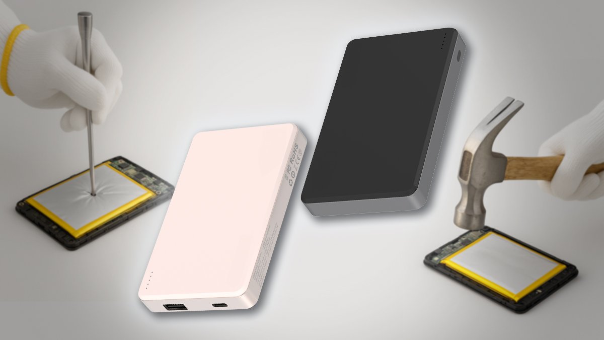 국내 최초! 화재 폭발 염려없는 안전한 준고체 보조배터리 10000mAh