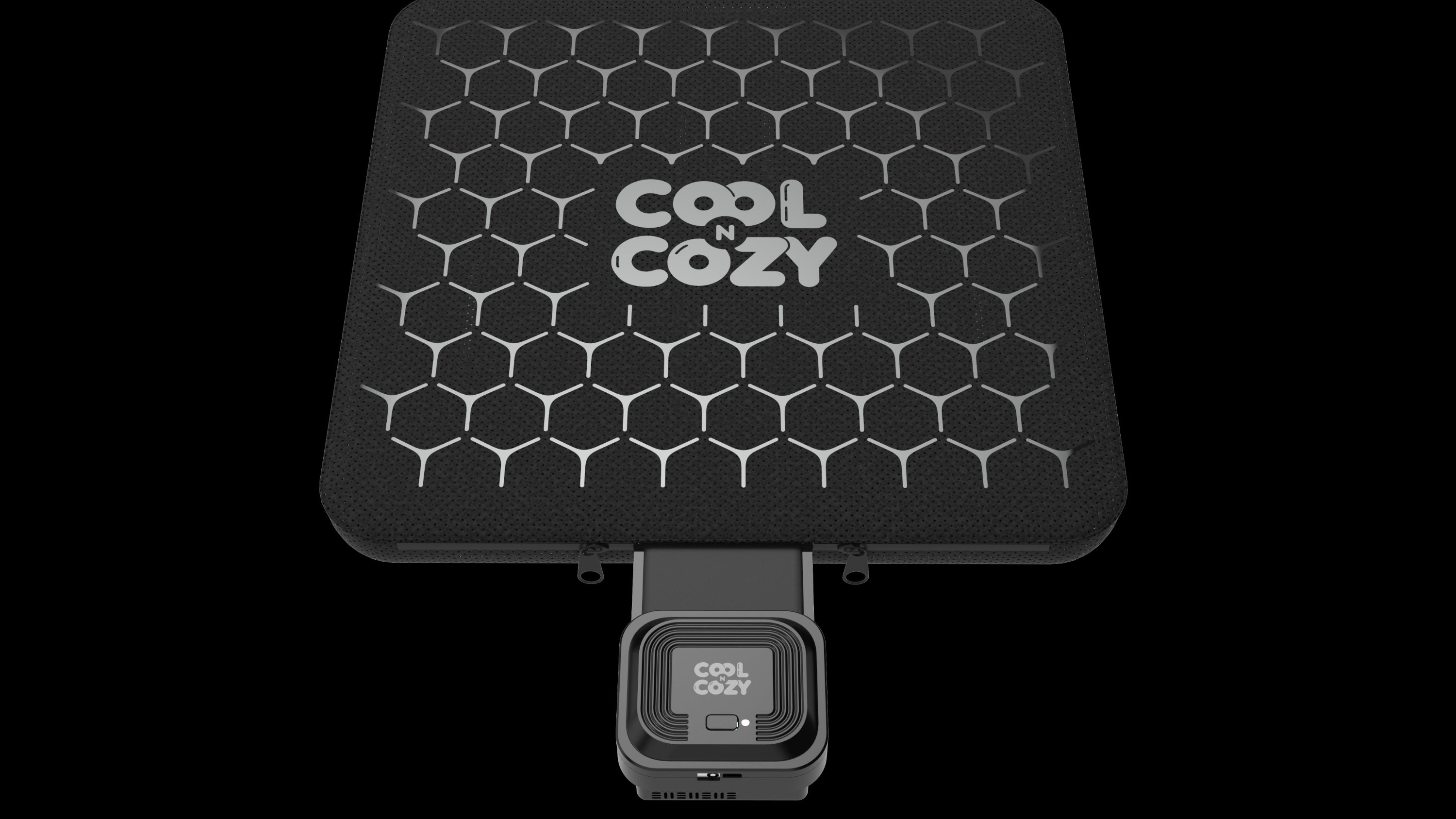 버튼 하나로 쿨링&히팅 모두! 스마트 냉온 방석 "CoolNCozy"