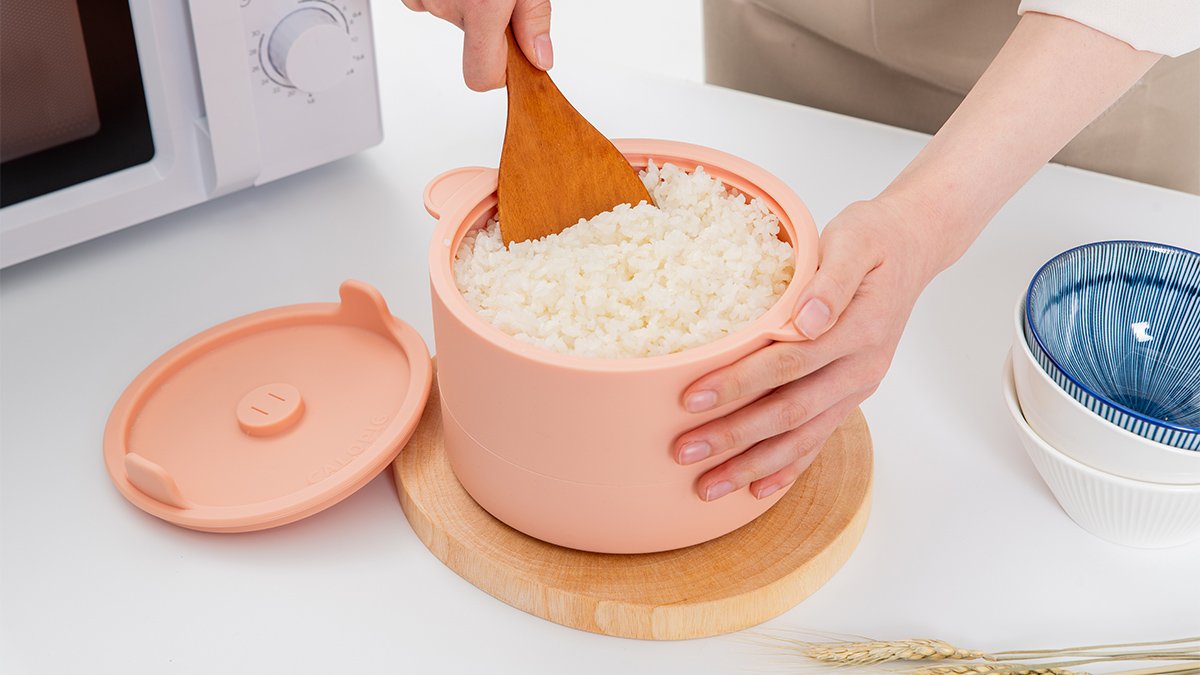 微波炉13分钟，低糖米饭轻松做？专利硅胶低糖电饭煲