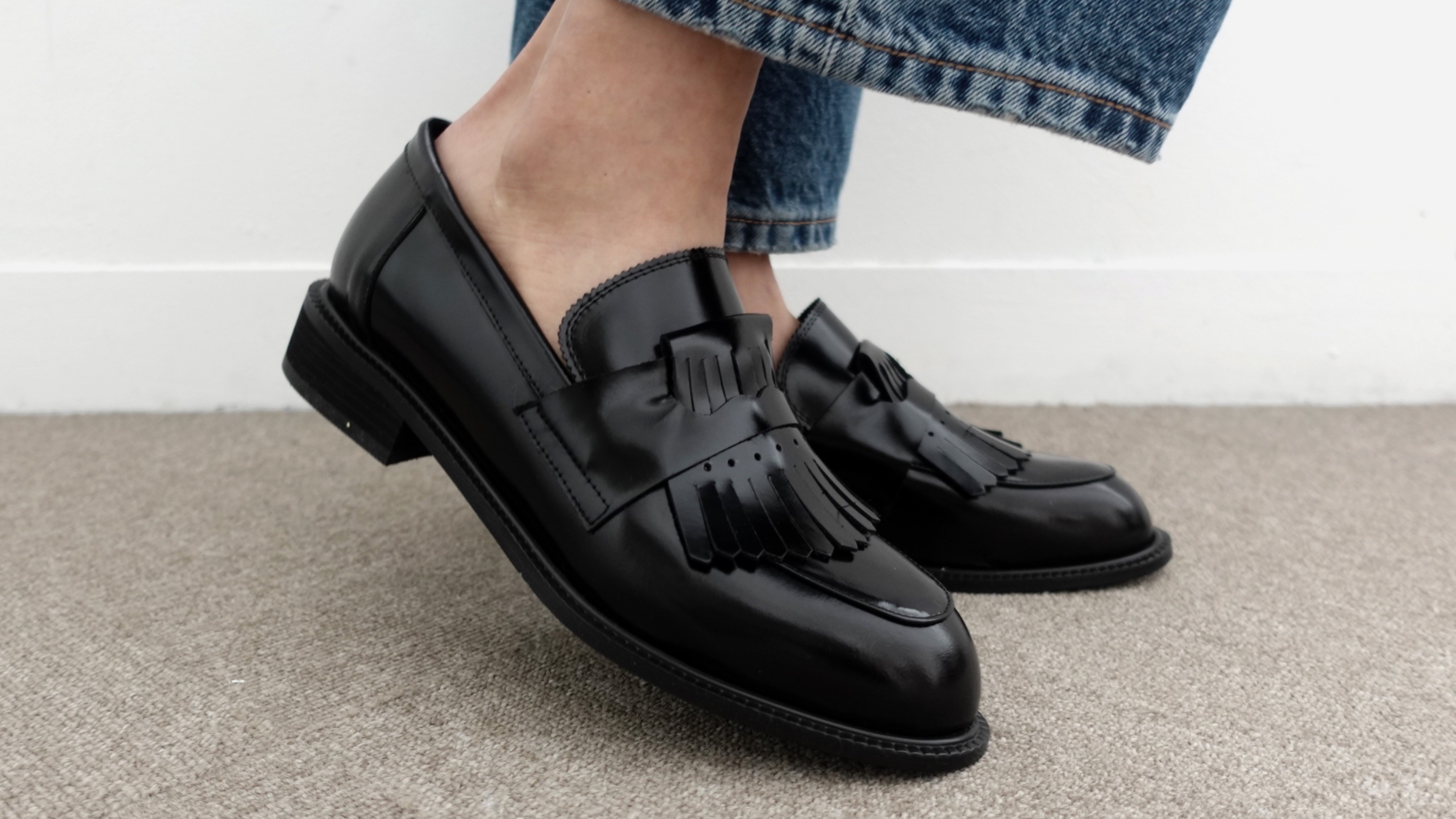 [再度开售] 经典再现，尊贵小牛皮流苏乐福鞋