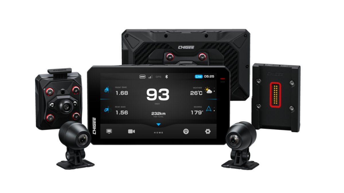 오토바이 네비게이션의 상식을 뒤집는 CHIGEE AIO-6 시리즈 출시