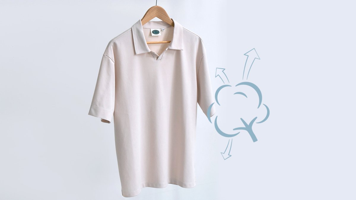 全球仅1%顶级皮马棉+凉感功能，专为男士打造的无皱感[精致T恤]