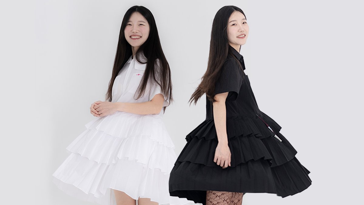 [2컬러/2way]한복의 고급미와 편안함을 담은, 길이 조절 셔츠 원피스