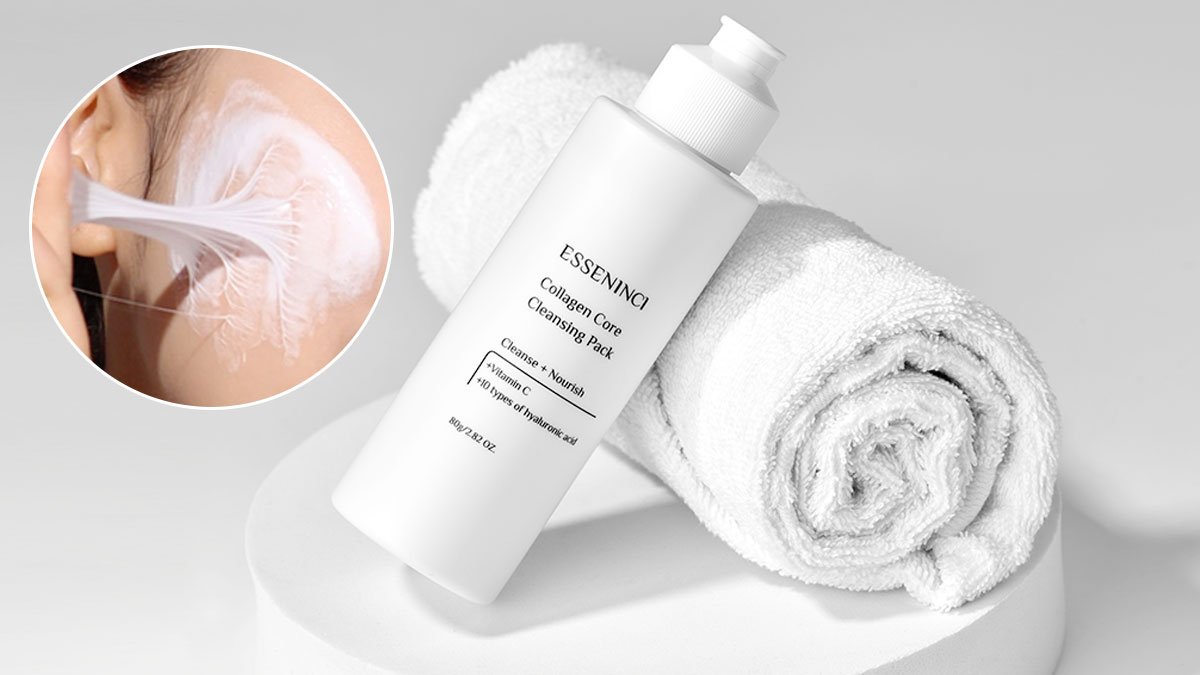No more hassle! Collagen enzyme cleansing pack that transforms your skin texture