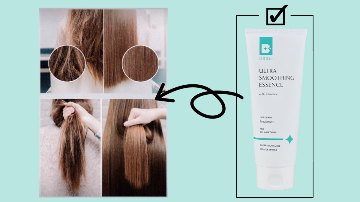 Salon-Approved No-Wash Protein Treatment for Damaged Hair #Ultra Smoothing Essence