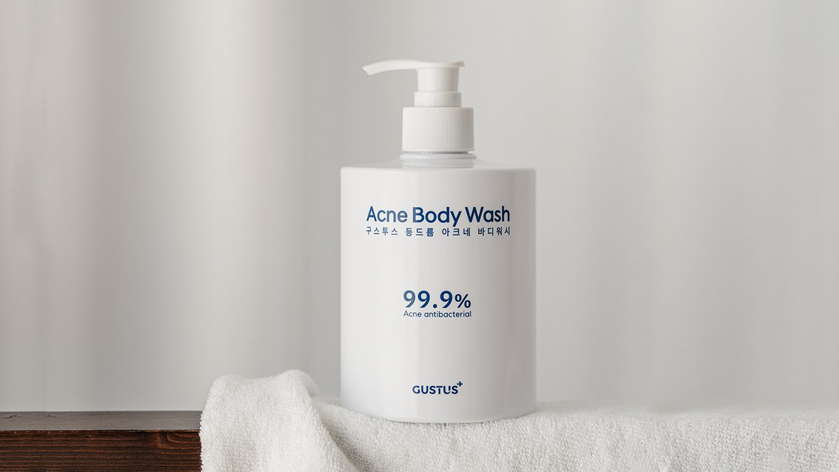 [Clinically Proven 5-in-1] Controls Oil Dead Skin & Odor | 99.9% Acne Bacteria Reduction Body Wash