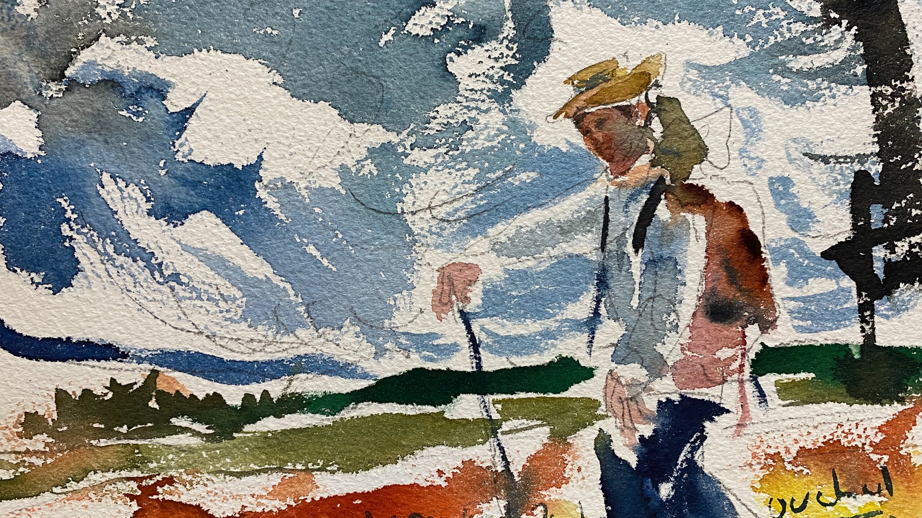 40 Days 40 Sketches – Moments from the Camino Francés