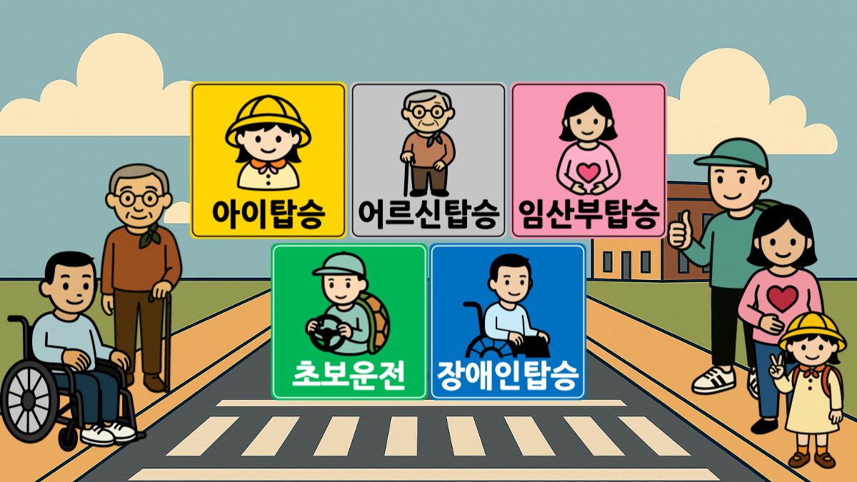 用色彩诠释道路弱者！驾驶员识别色彩横幅！