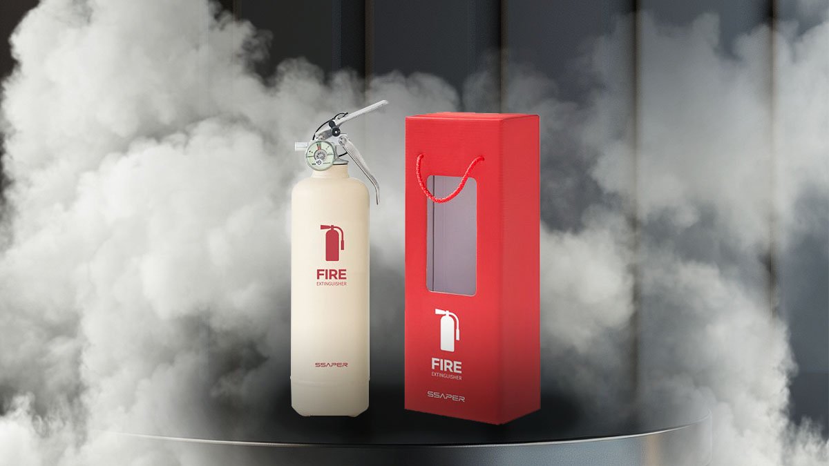 [国产制造/车载灭火器强制安装]紧急瞬间扑灭1kg大容量灭火器