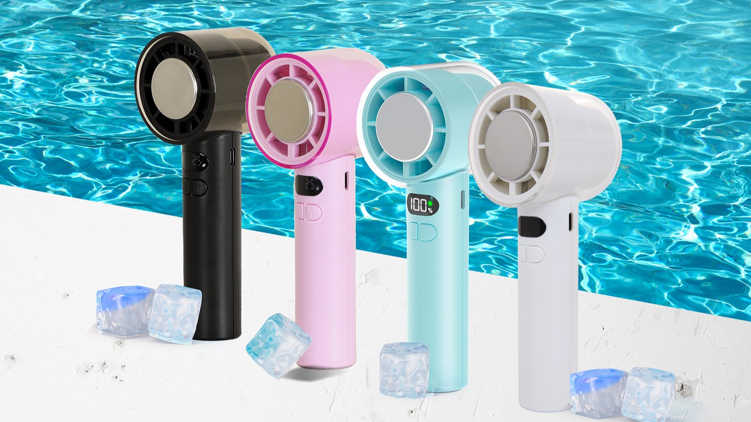 한번 충전으로 12시간! 2만원대 100단계 BLDC 1초 쿨링 손풍기