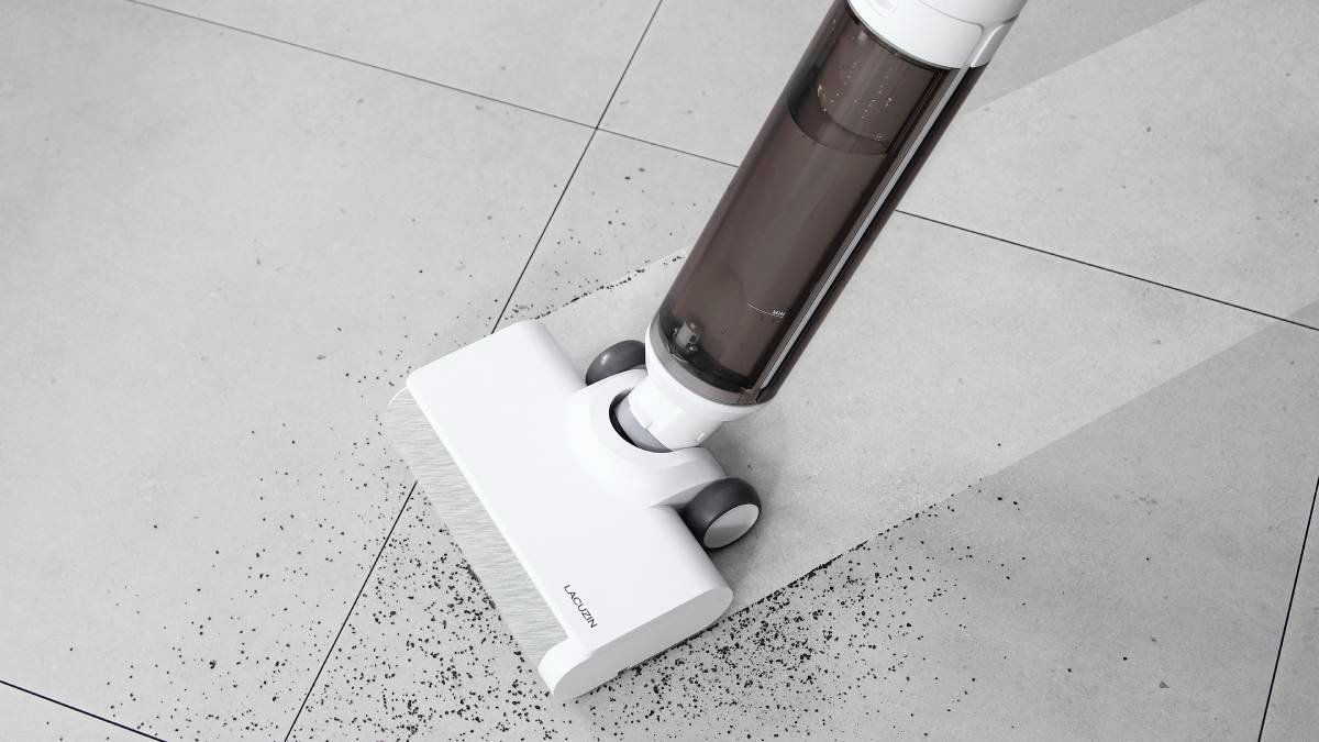 [真空湿拖一体机] 轻松搞定粘腻地面污渍