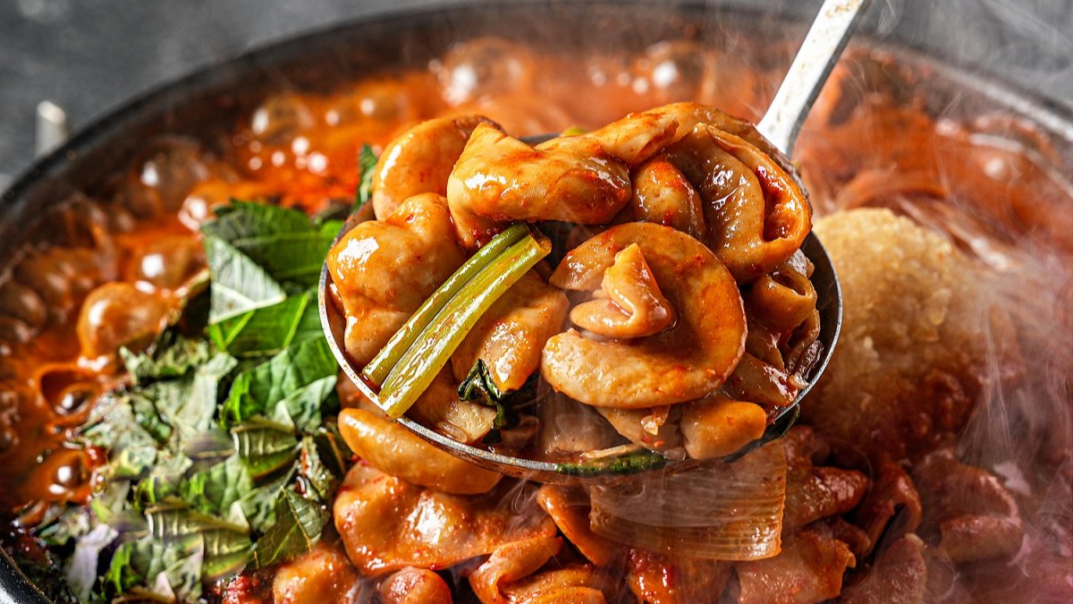 [来自名店] 猪大肠火锅的始祖，全家共享的正宗美味 연해장