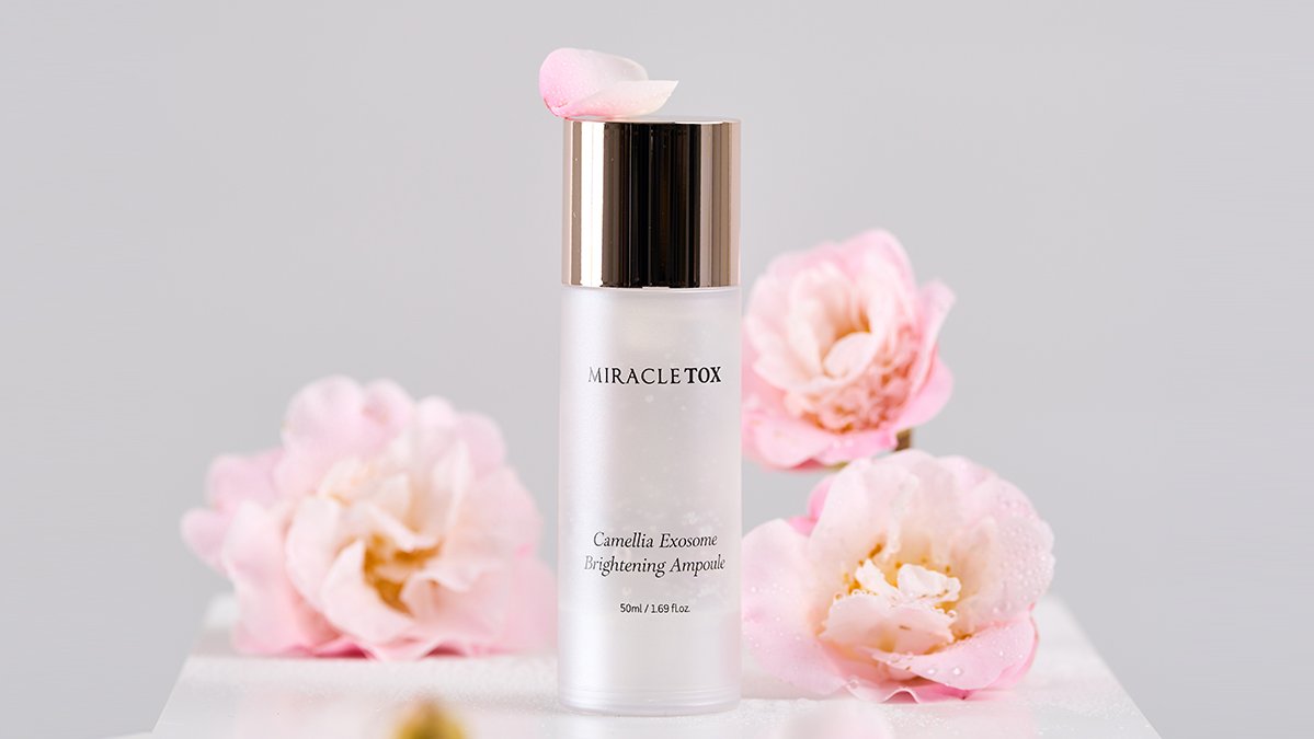 Miracle Tox Camellia Exosome Brightening Whitening Ampoule