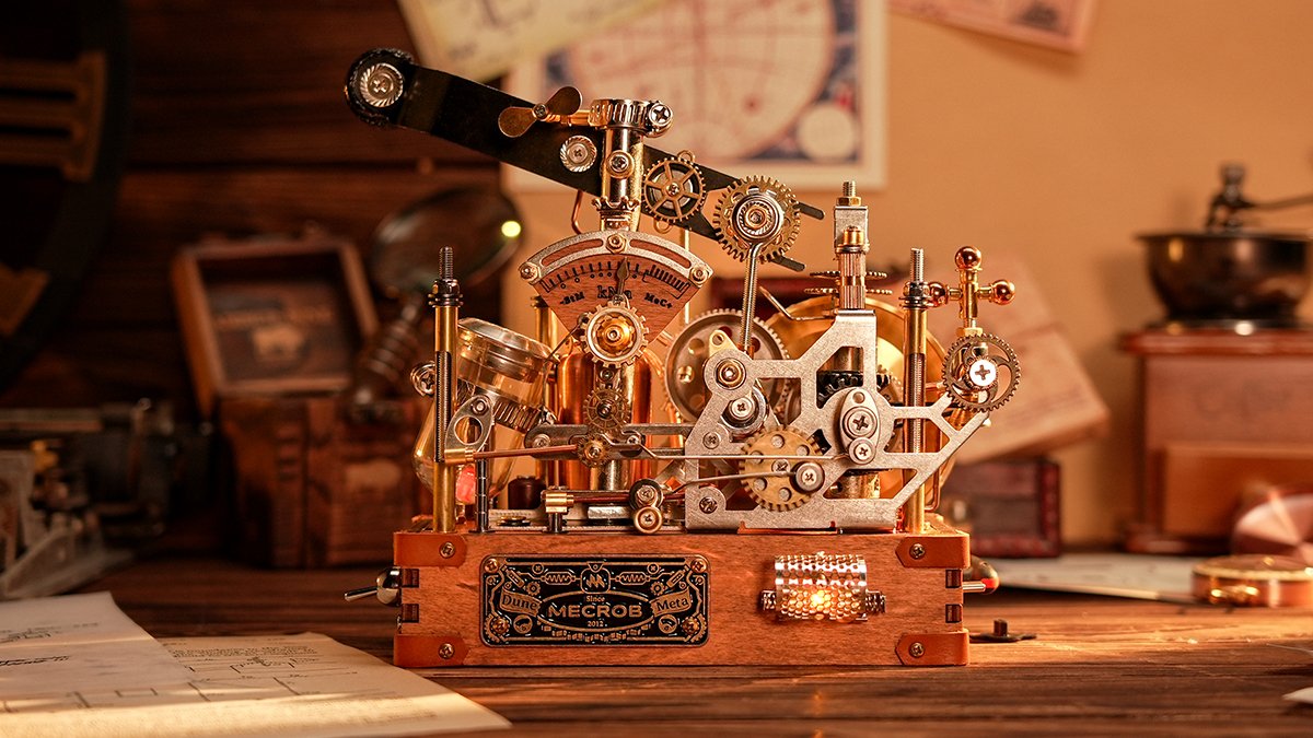 高品质可动式DIY金属拼装谜题，组装爱好者的理想之选