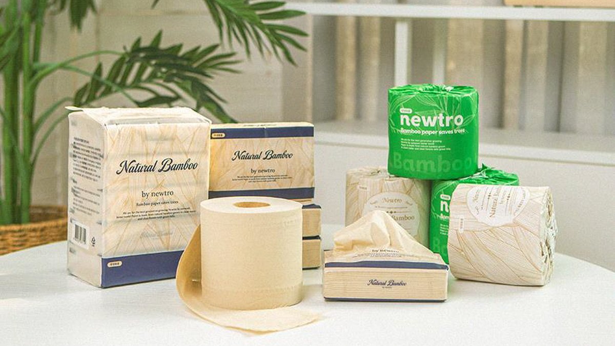 告别卫生纸中的有害物质恐惧！选择Newtro天然竹浆纸，安心无忧！