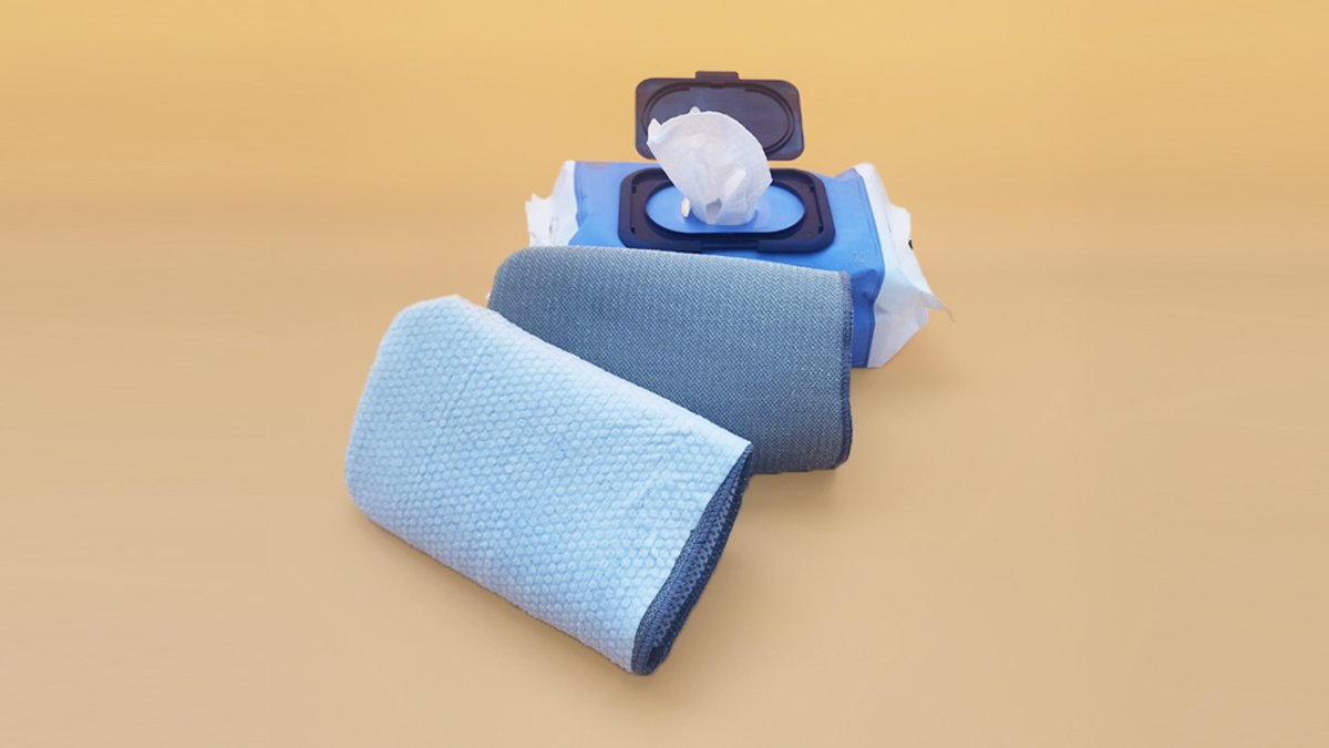 这只是普通手套，湿巾居然能牢牢吸附？改变日常习惯的真生活神器——魔法清洁手套