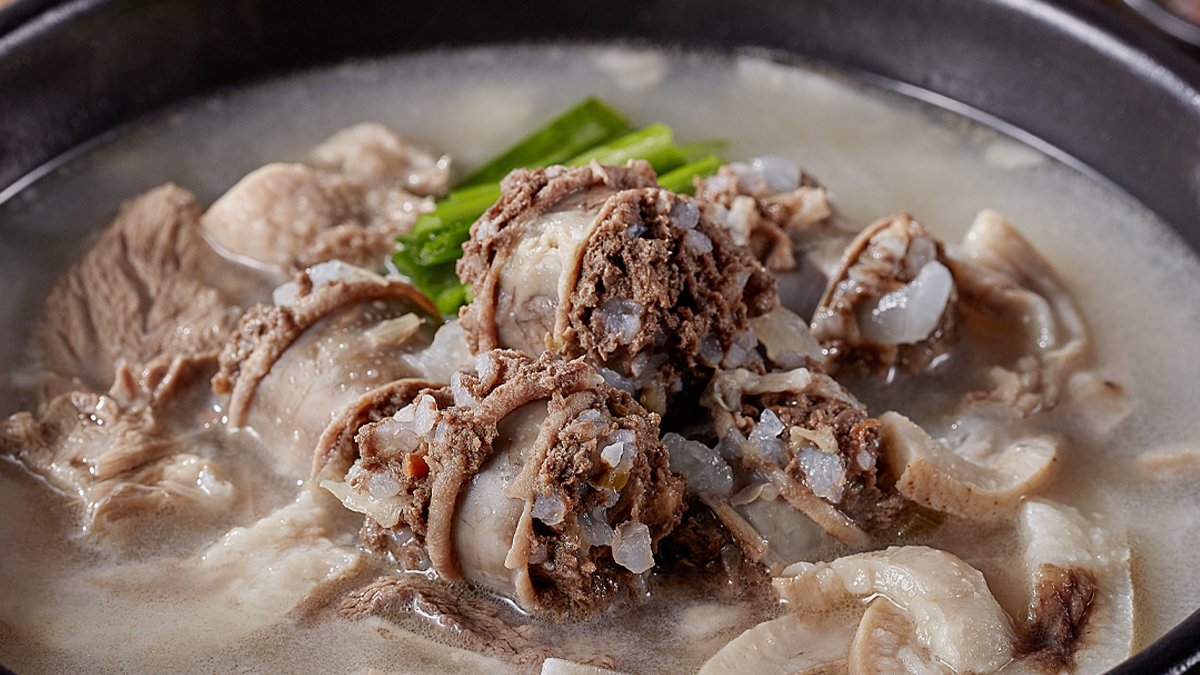 [땅스 병천식순대국 1팩 4천원대] 국내산돼지 토종순대,진한육수 완벽한맛