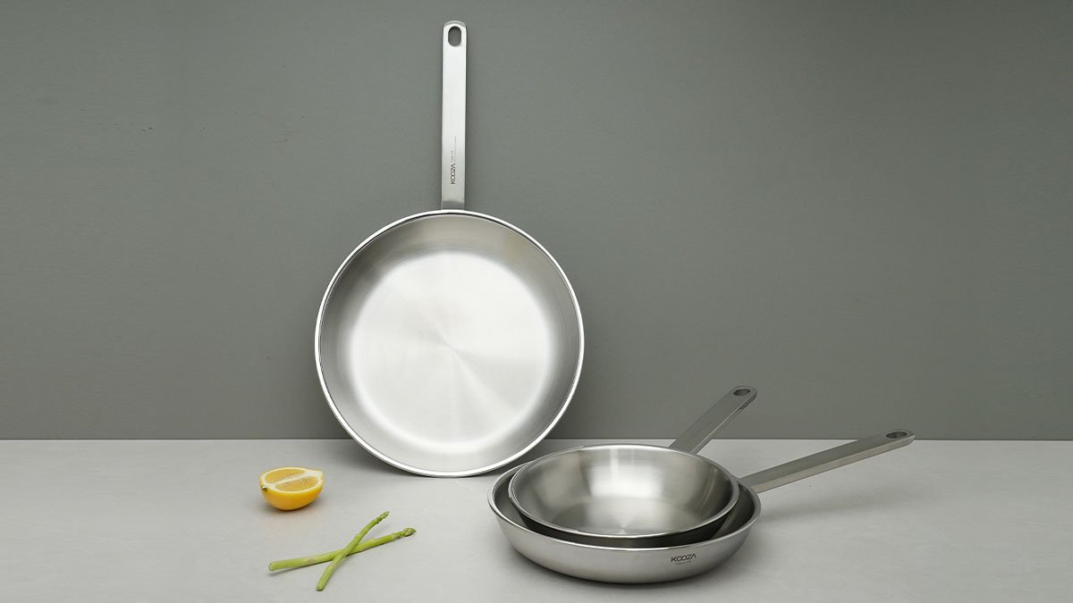 [Last Day] The Return of Luxury Stainless Steel Pans Kuja Pan ｜Exclusive Limited Edition Griddle Set