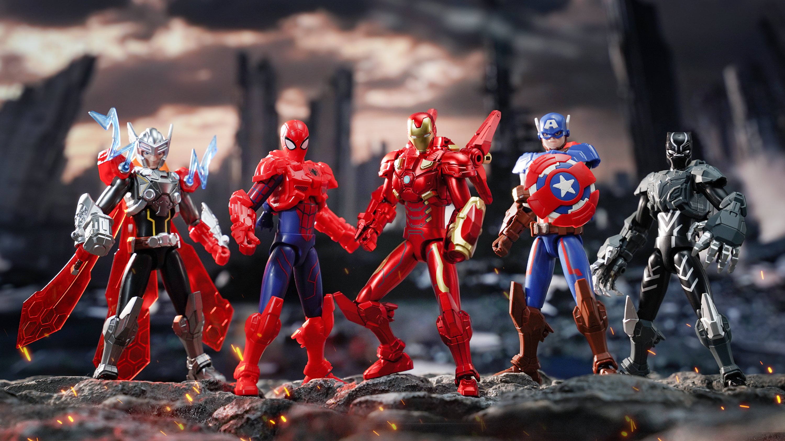 [MARVEL正版授权] 复仇者集结！漫威手办大作战！