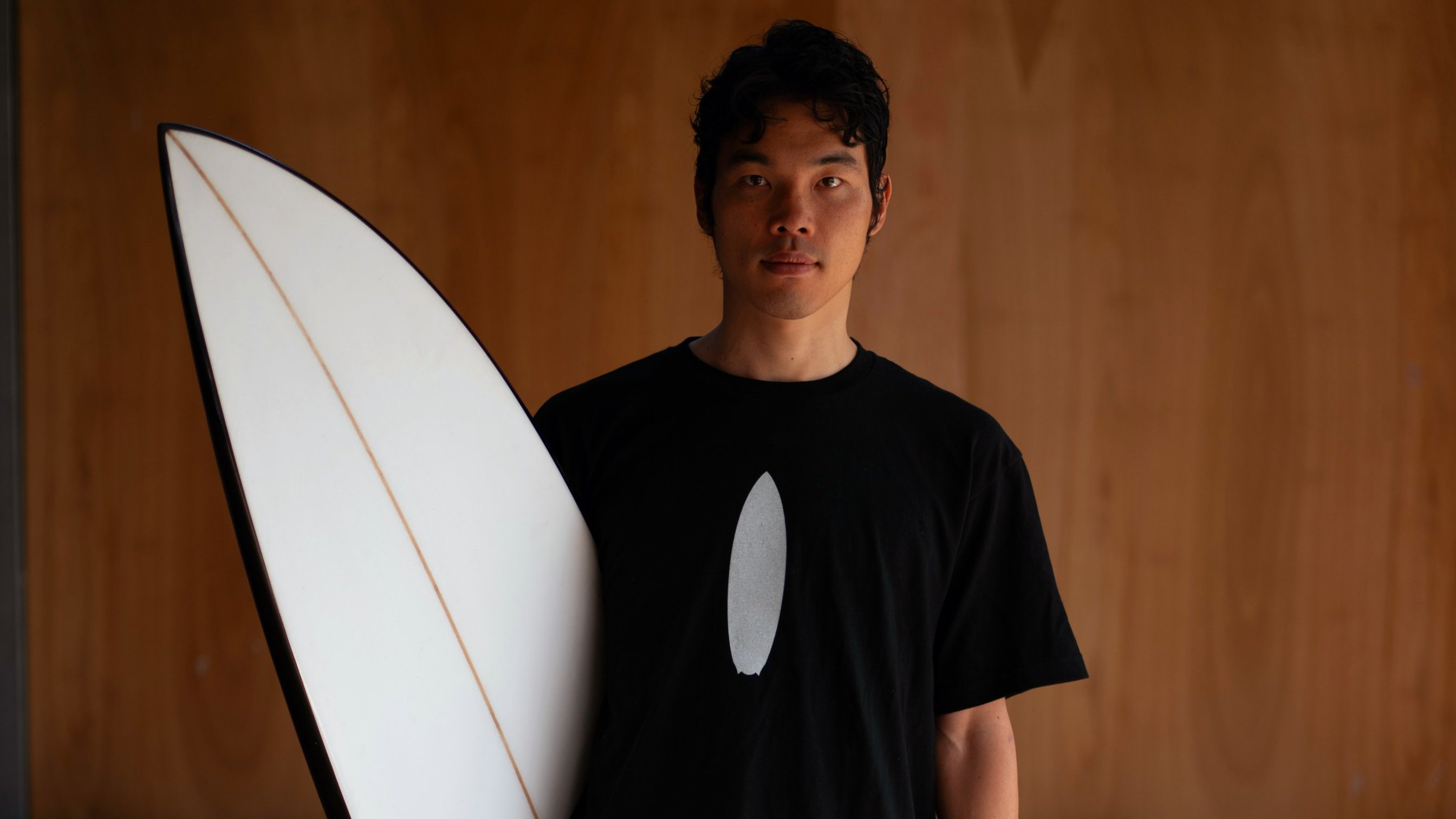 冲浪板设计师图纸印花T恤