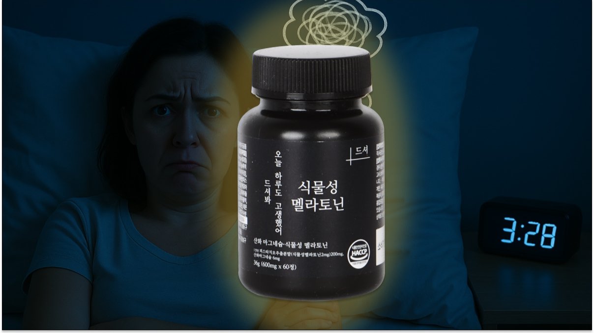 解决十年失眠的秘诀，100%植物性褪黑素与镁