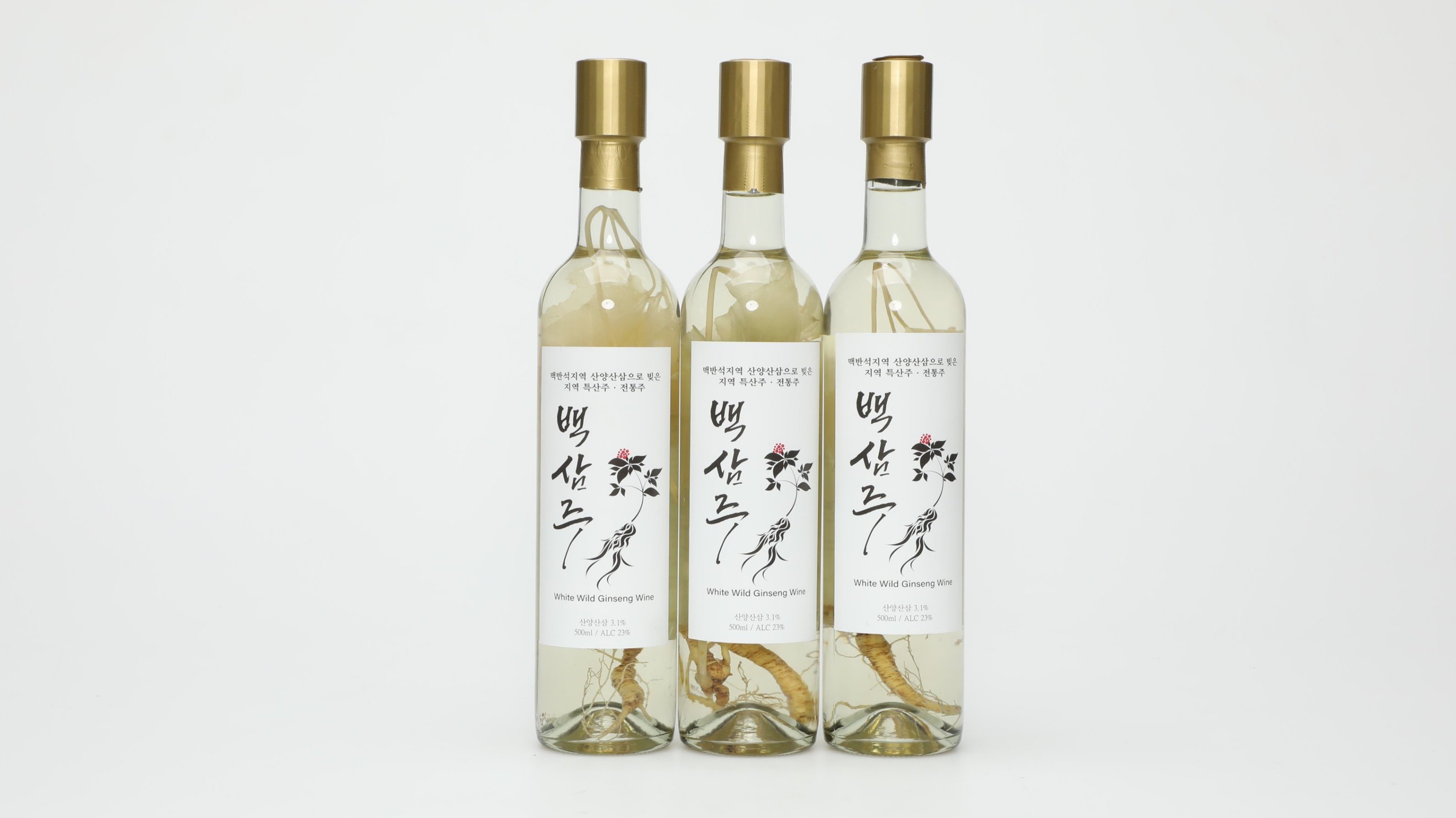 深みある一杯、白参酒