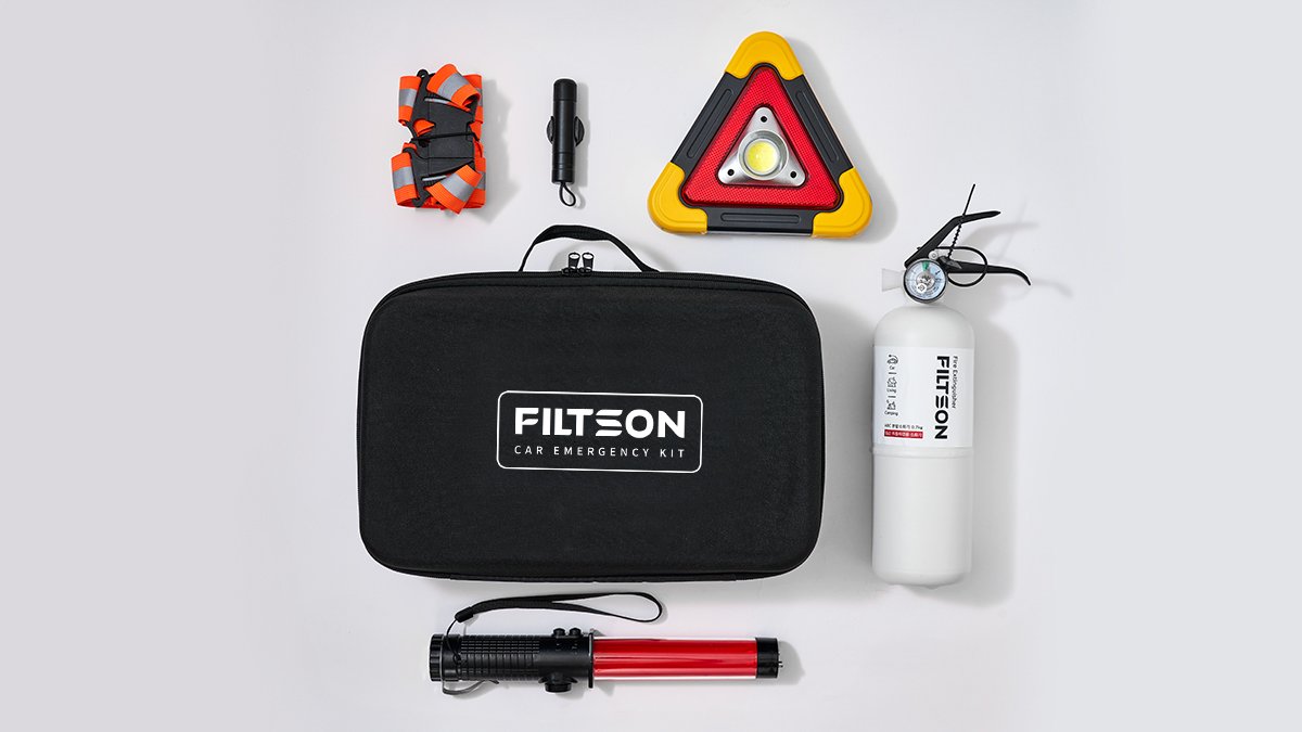 [紧急加推/防洪必备] 1分钟脱险“汽车应急套装”必备车载灭火器