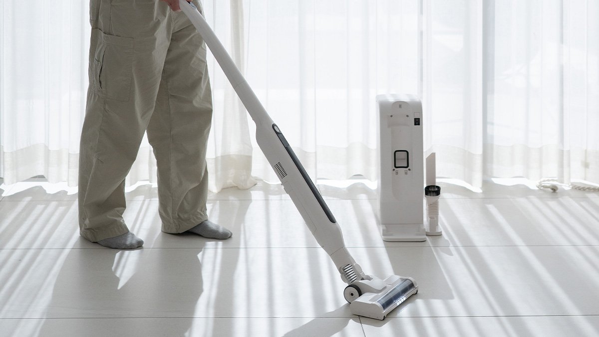 [Auto Dust Emptying/Ultra-light 300g] Cleafa THE LIGHT Cordless Vacuum